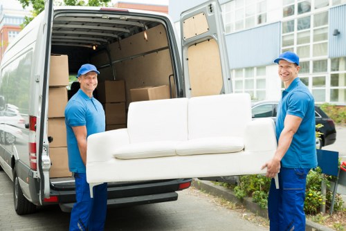 Van move in Pinner with safety-focused packing and loading
