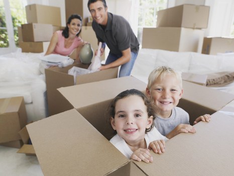 Professional removal team loading furniture in Pinner