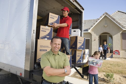 Professional business move services in Pinner with office equipment and furniture