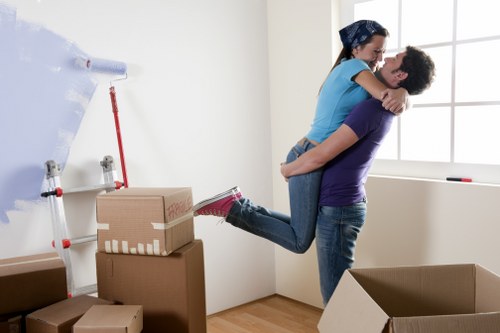 Secure transport of office computers and furniture during a Pinner relocation