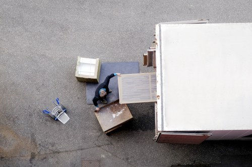 Careful boxing and labeling during packing and unpacking services in Pinner
