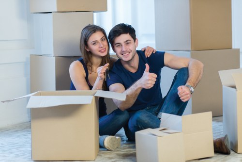 Local moving truck hire for Pinner residential streets