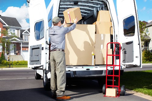 Office relocation setup handled by a removal company in Pinner
