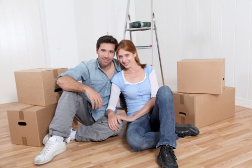Efficient loading of a moving truck in Pinner