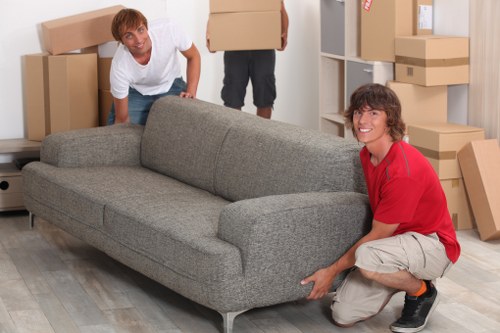 Safe furniture transport with a removal van in Pinner