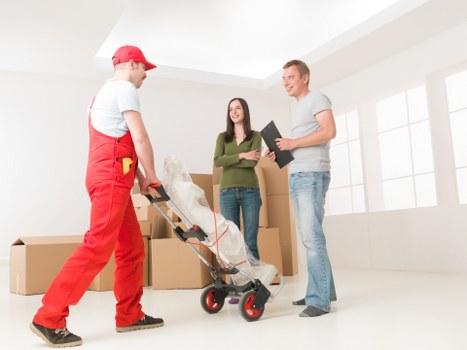 Packing and loading furniture for an urgent move in Pinner