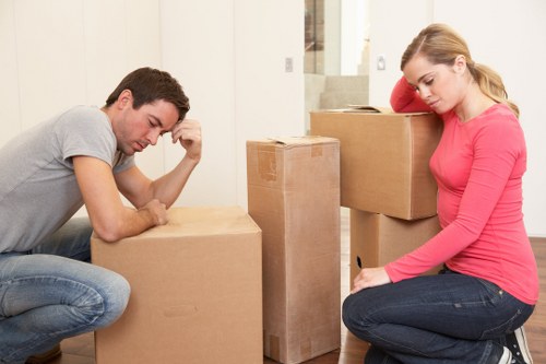 Local office relocation team organising a commercial move in Pinner