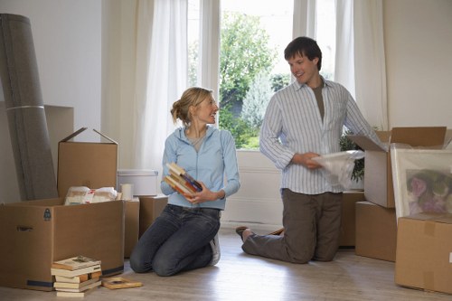 Business relocation service moving office equipment in Pinner