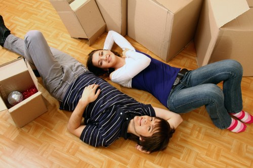 Load-based moving estimate for a local van service in Pinner