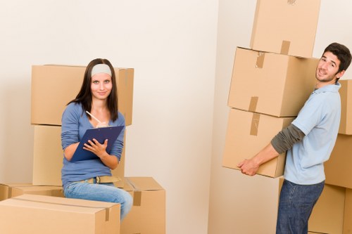 Residential removals service for a home in Pinner