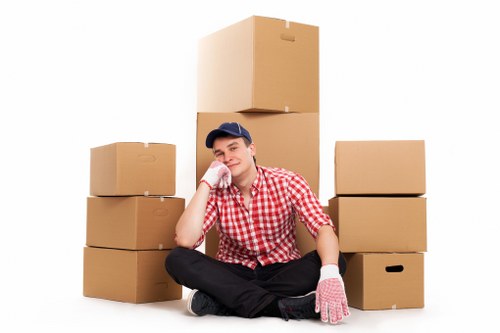 Accessibility request support section for Pinner moving service